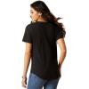 Ariat Womens Ariat Denim Label T-Shirt(Black/Viva Mexico)