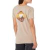 Ariat Womens Ariat Denim Label T-Shirt(Oatmeal Heather/Ariat Durango Desert)