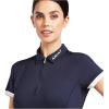 Ariat Women’s Bandera 1/4 Zip Polo(Navy)
