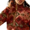 Ariat Women’s Berber Snap Front Sweatshirt(Plainsview Print)