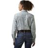 Ariat Womens Fr Tillie Snap Work Shirt(Bachelor Button Print)