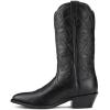 Ariat Women’s Heritage Western R Toe Western Cowboy Boot(Black Deertan)