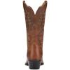 Ariat Women’s Heritage Western R Toe Western Cowboy Boot(Distressed Brown)