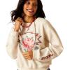 Ariat Women’s Home Sweet Home Sweatshirt(Oatmeal Heather)