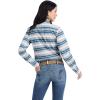 Ariat Women’s Kirby Fitted Button-Down Shirt(Downstream)