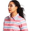 Ariat Women’s Kirby Fitted Button-Down Shirt(Sunrise Serape Print)
