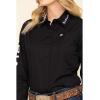 Ariat Womens Kirby Pro Tawny Port Shirt(Black)