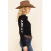 Ariat Womens Kirby Pro Tawny Port Shirt(Black)