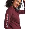 Ariat Womens Kirby Pro Tawny Port Shirt(Burgundy)