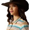 Ariat Womens Kirby Pro Tawny Port Shirt(Fallon Serape Print)