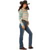 Ariat Womens Kirby Pro Tawny Port Shirt(Fallon Serape Print)