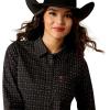 Ariat Womens Kirby Pro Tawny Port Shirt(Gia Geo Print)