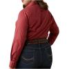 Ariat Womens Kirby Pro Tawny Port Shirt(Red)