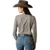 Ariat Womens Kirby Pro Tawny Port Shirt(Relic/White Stripe)