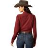 Ariat Womens Kirby Pro Tawny Port Shirt(Tawny Port)