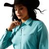 Ariat Women’s Kirby Stretch Shirt(Aqua Sea)