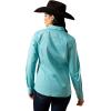 Ariat Women’s Kirby Stretch Shirt(Aqua Sea)