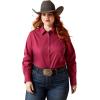Ariat Women’s Kirby Stretch Shirt(Beaujolais)