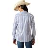 Ariat Women’s Kirby Stretch Shirt(Cobalt Stripe)