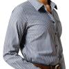 Ariat Women’s Kirby Stretch Shirt(Dress Blue Stripe)