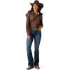 Ariat Women’s Kirby Stretch Shirt(Light Mahogany Stripe)