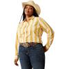 Ariat Women’s Kirby Stretch Shirt(Nugget Stripe)