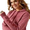 Ariat Womens Logo 2.0 Rose Wine Hoodie(Mauvewood)