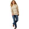Ariat Womens Logo 2.0 Rose Wine Hoodie(Sandstone Southwest Print)