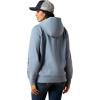 Ariat Womens Logo 2.0 Rose Wine Hoodie(Vintage Indigo Heather)