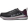 Ariat Women`s Outpace Black Composite Toe Work Shoe(Black)