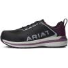 Ariat Women`s Outpace Black Composite Toe Work Shoe(Black/Shadow Purple)