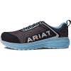 Ariat Women`s Outpace Black Composite Toe Work Shoe(Grey Snake Mesh)