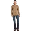 Ariat Women’s Rebar Washed Twill Work Shirt(Khaki)