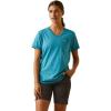 Ariat Womens Rebar Workman T-Shirt(Larkspur)