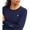 Ariat Women’s Soft Touch Underscrub Baselayer(Navy)