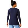Ariat Women’s Soft Touch Underscrub Baselayer(Navy)