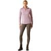Ariat Women’s Sunstopper 3.0 1/4 Zip Baselayer, North Atlantic Dot, X-Small(Lavender Mist Tile)