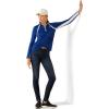 Ariat Women’s Sunstopper 3.0 1/4 Zip Baselayer, North Atlantic Dot, X-Small(Sodalite Blue)