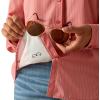 Ariat Women’s Venttek Stretch Shirt(Faded Rose Pinstripe)