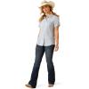 Ariat Women’s Venttek Stretch Shirt(Kentucky Blue)