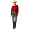 Ariat Women’s Venttek Stretch Shirt(Sun-dried Tomato)