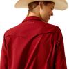 Ariat Women’s Venttek Stretch Shirt(Sun-dried Tomato)