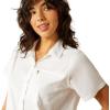 Ariat Women’s Venttek Stretch Shirt(White)