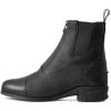 Ariat Women’s WMS Heritage Iv Zip H2o Ins Blk Equestrian Boot(Black)