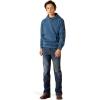 Ariat Youth Boy’s Blue Logo Hoodie(Poseidon)