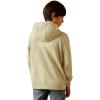 Ariat Youth Boy’s Blue Logo Hoodie(Sage Heather)