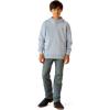 Ariat Youth Boy’s Blue Logo Hoodie(Tan Heather)
