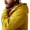 Ariat mens Rebar Workman Full Zip Hoodie(Antique Moss)
