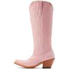 Ariat womens Casanova Western Boot(Powder Pink)