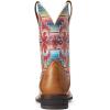 Ariat womens Lonestar Western Boot(Ridge Tan/Old Muted Serape)